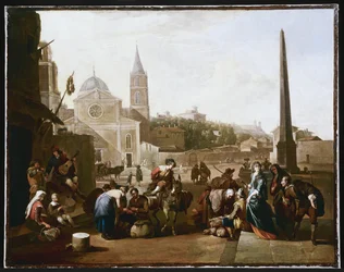 The Piazza del Popolo, Rome